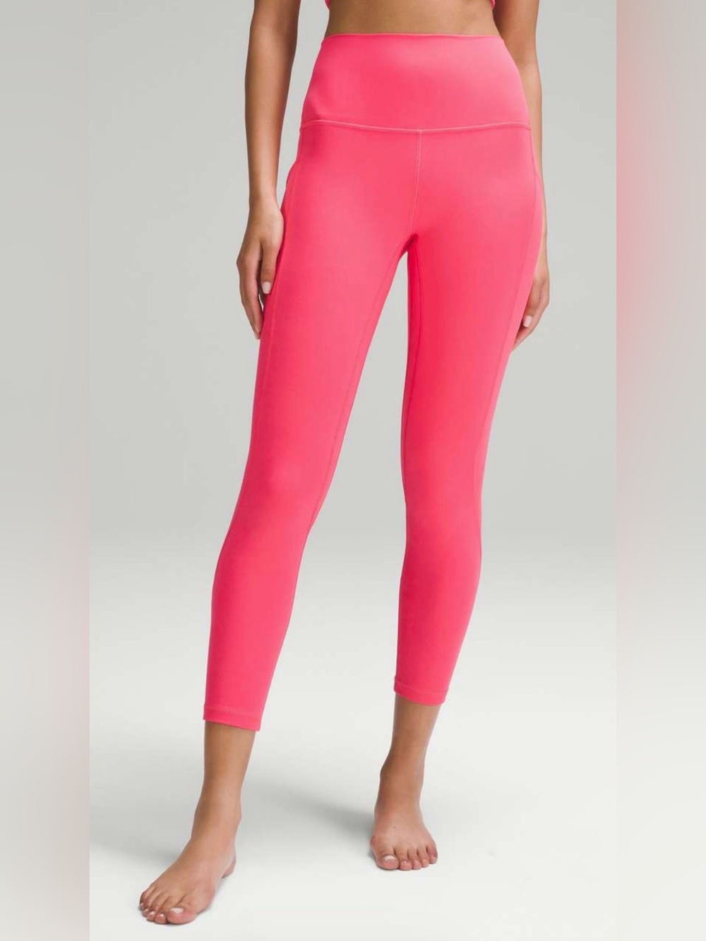 Lululemon Athletica  Hot Pink High-Waist Leggings
